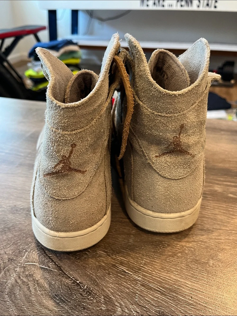 Jordan Men's Chukka Boots in Tan Suede